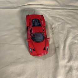 Red Ferrari toy car