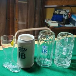 Beer Steins  brought '69 Germany