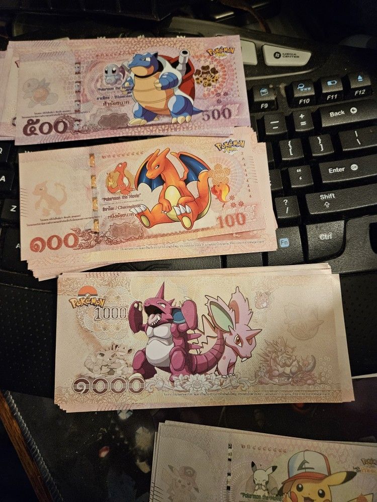 JAPANESE?   POKEMON BILLS
