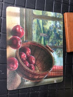 Cutting Board and Napkin Holder