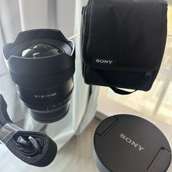 NEVER USED - SONY FE GM 14mm 1.8