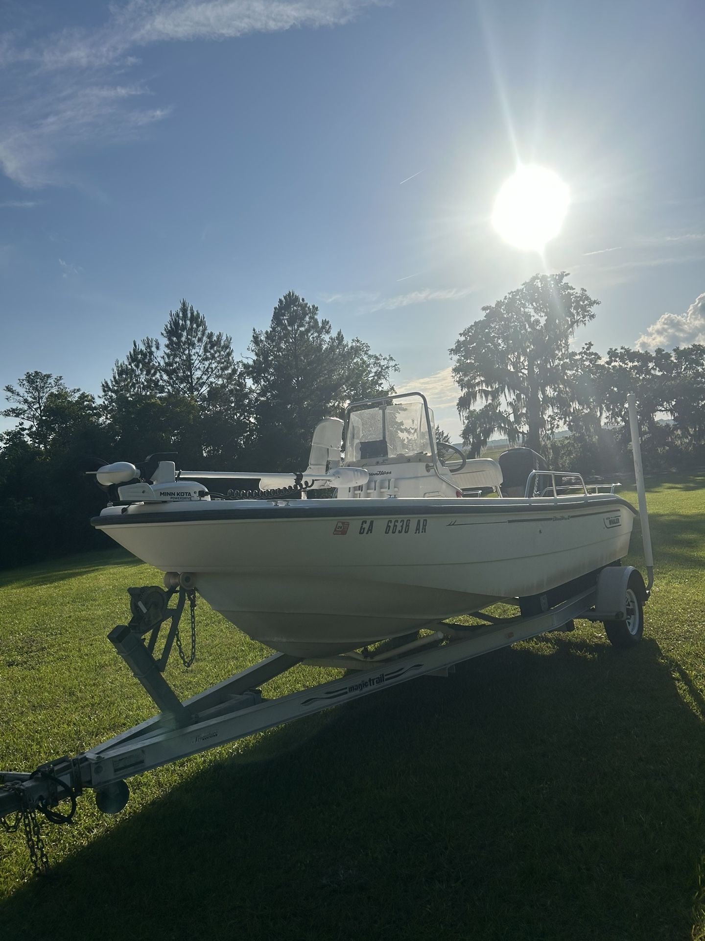 2001 Boston Whaler 160 Dauntless