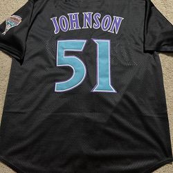 Arizona Diamondbacks Retro ‘Randy Johnson #51’ Baseball Jersey