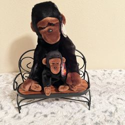 NWT TY Congo (gorilla) Set Beanie & Buddy