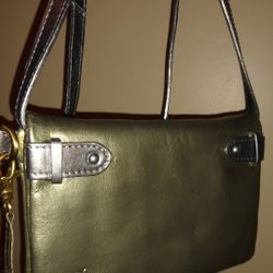 BORN METALLIC GENUINE LEATHER WOMEN'S PURSE/WALLET