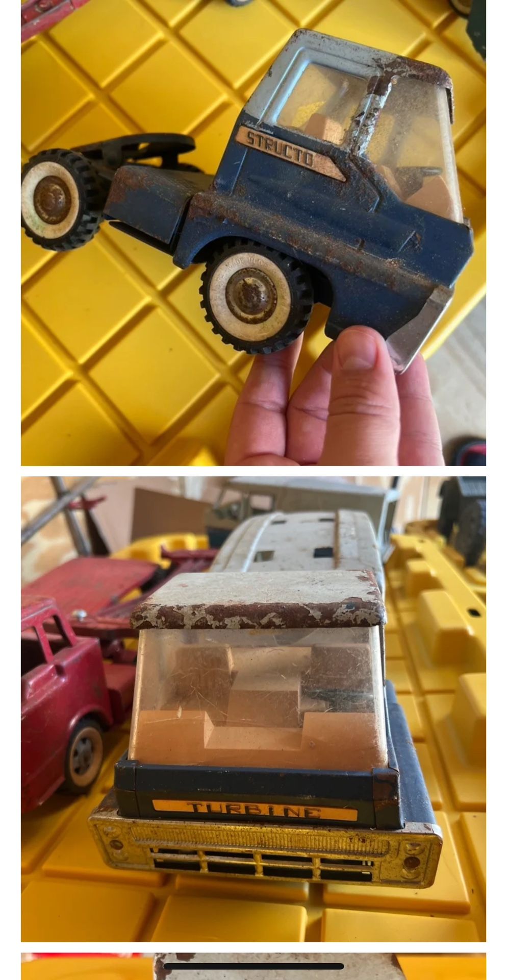 Structo tractor with trailer
