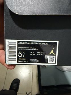 AIR JORDAN 6 RETRO LOW