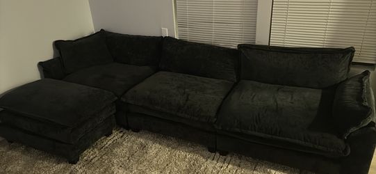 Black Sectional Couch