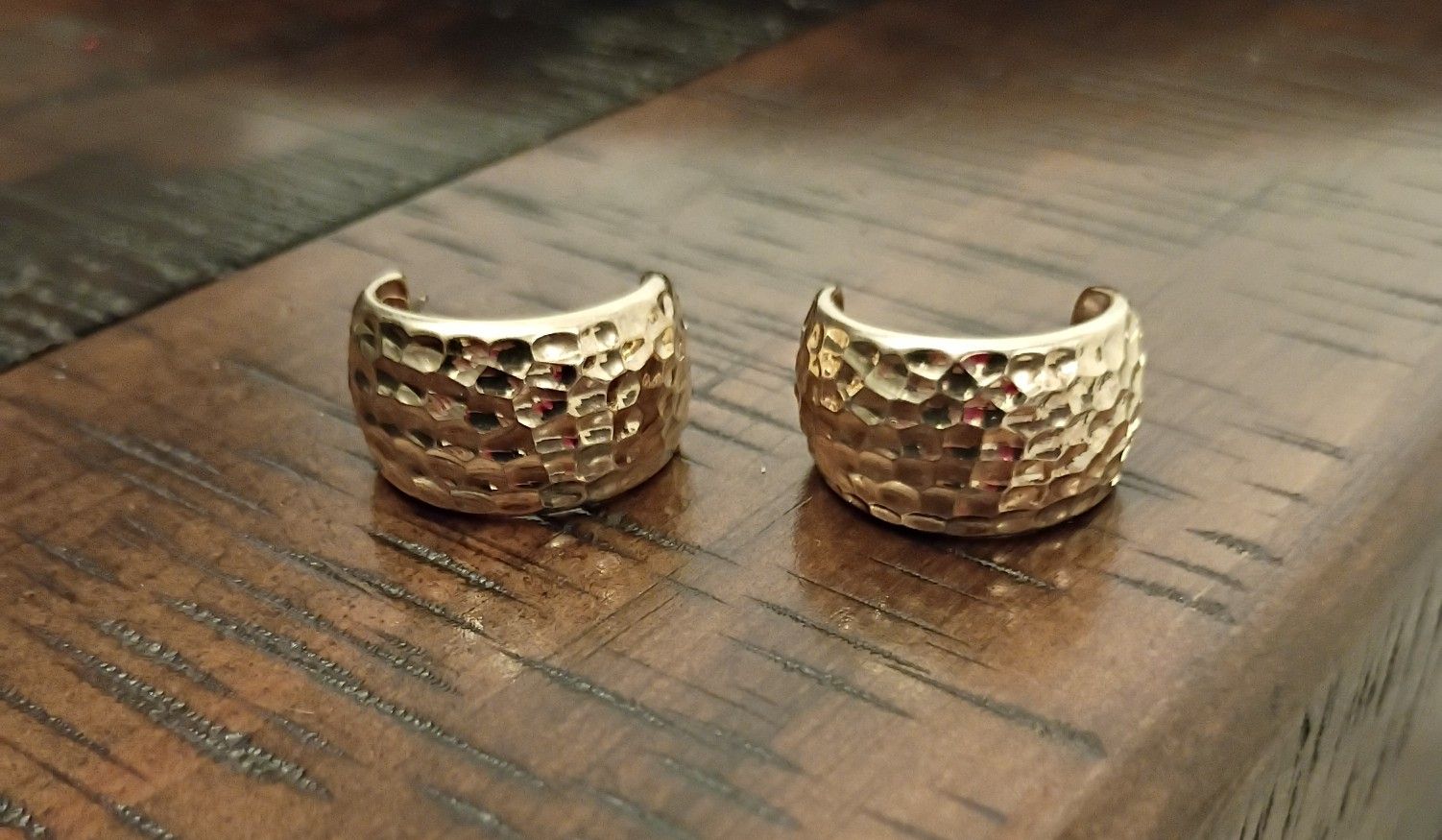Veronese Gold Vermeil Over 925 Sterling Silver Earrings 