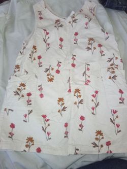 Y2K corduroy dress