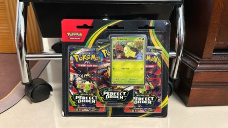 Pokémon Perfect Order 3 Pack Blister (Chikorita)