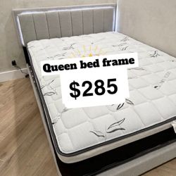 Queen Bed Frame And Mattress / Brand New In Box 