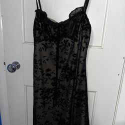 Black Lace Dress