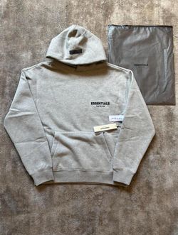 🔥 FEAR OF GOD ESSENTIALS HOODIE – DARK OATMEAL – SIZE SMALL (NEW)