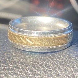 Mens Wedding Band Ring 