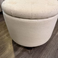 Cream Wayfair Ottomon