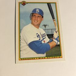 Mike Scioscia 1990 Bowman Card #89