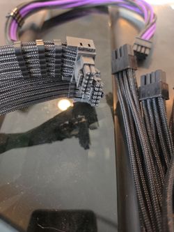 Custom Black GPU cables