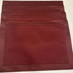 New Beautiful Placemats β Cranberry Red