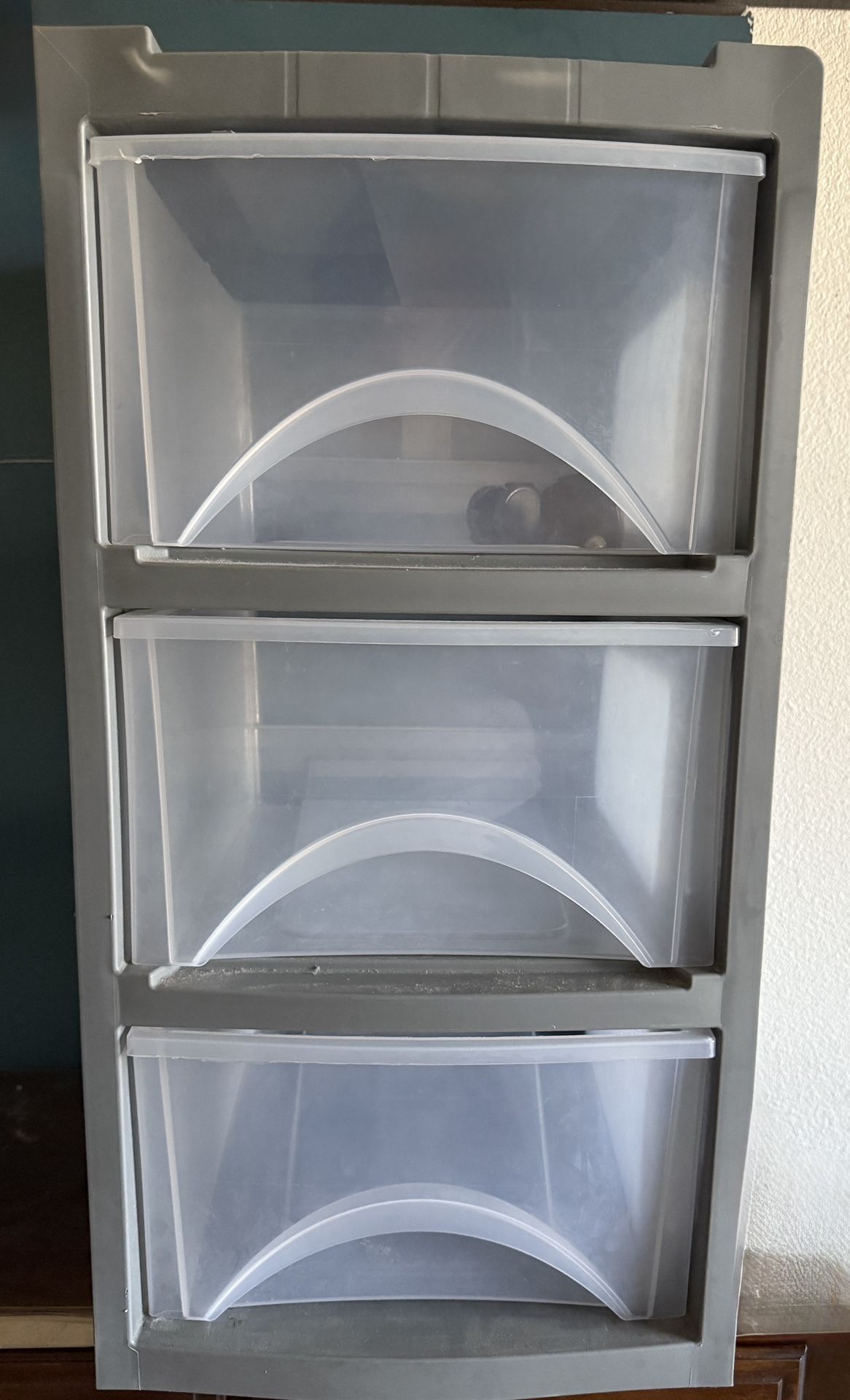 Drawer Tower, 3 Tier Plastic Storage