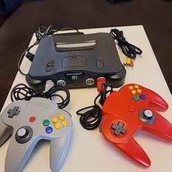 Nintendo 64 Complete With Game