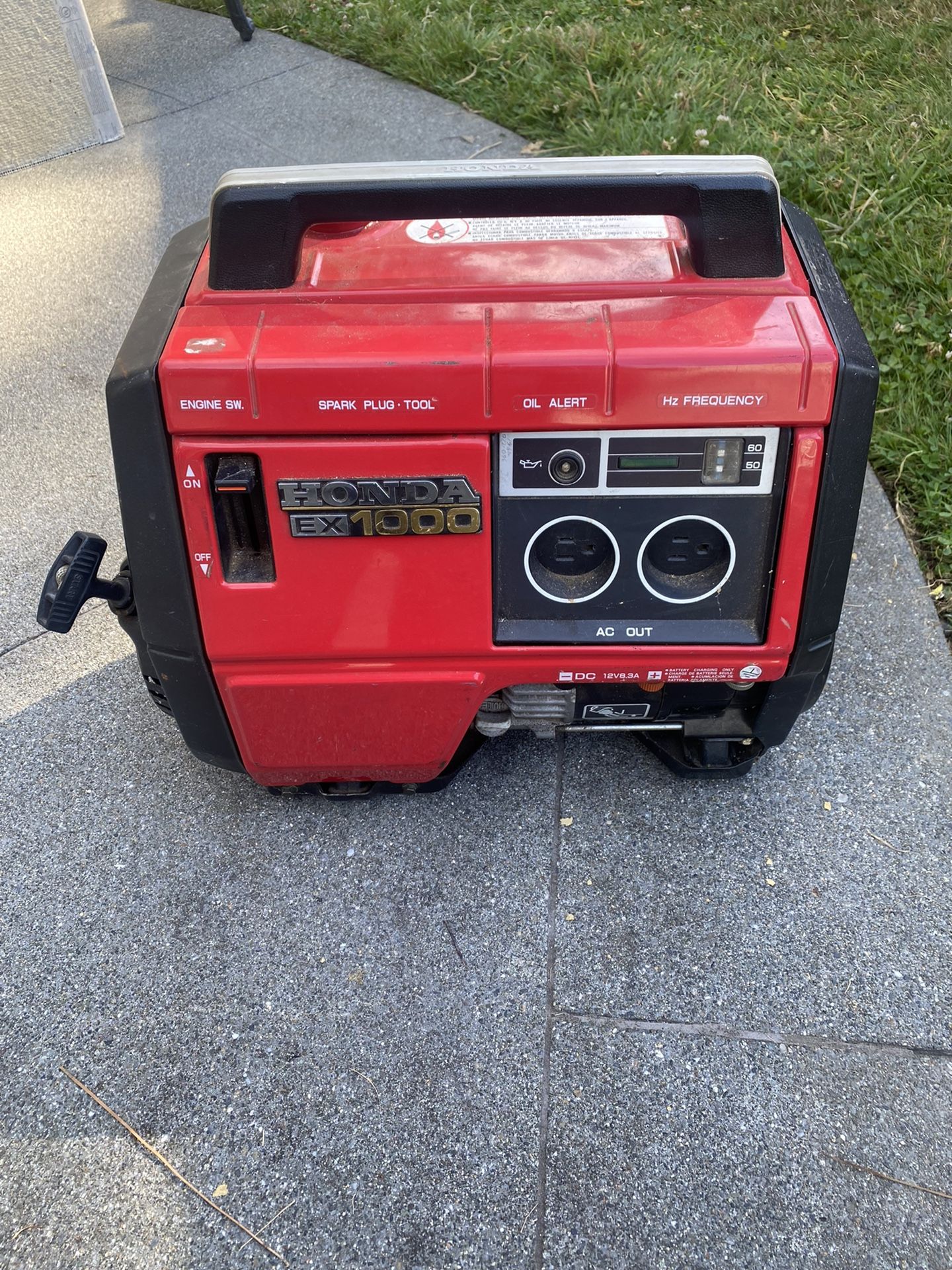 Honda Ex1000 generator