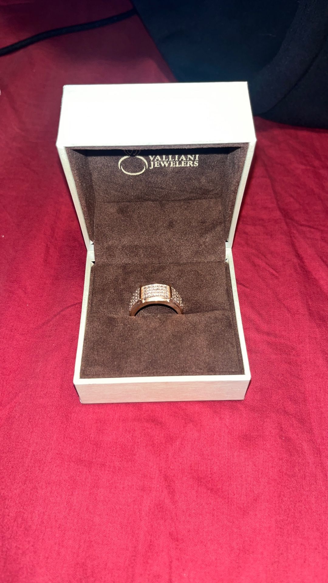 Rose Gold Diamond Ring 