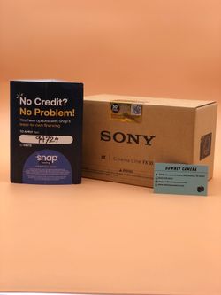 Sony FX30 Cinema Camera