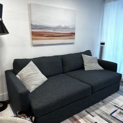 Navy Blue Noah Couch/Sofa City Furniture