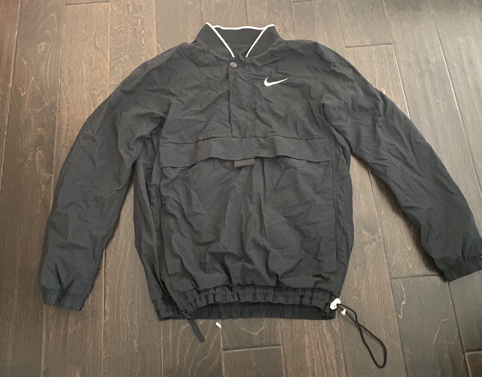 Black Nike Windbreaker Jacket