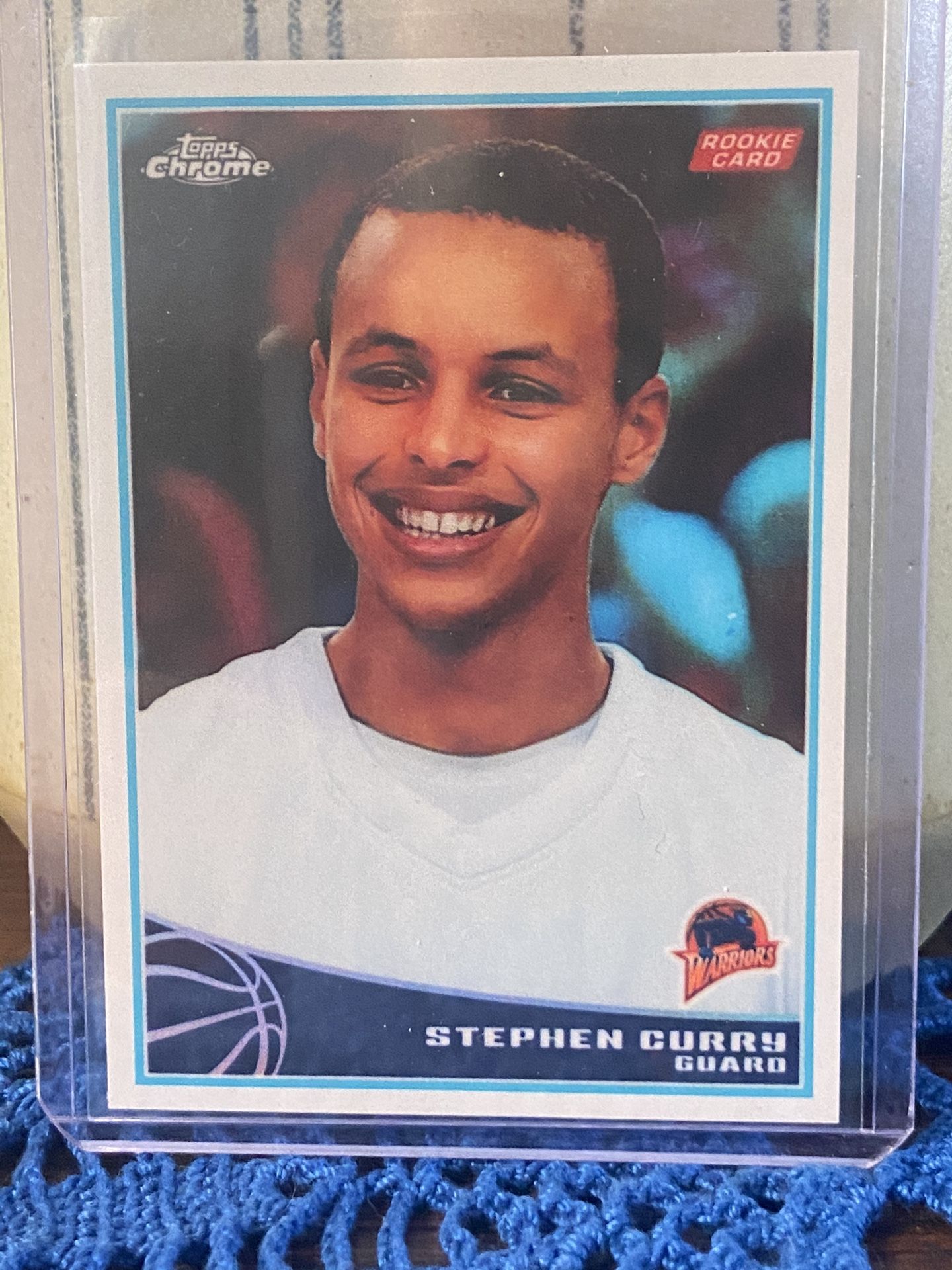 2009-10 Topps Chrome Stephen Curry RC Rookie Card #321 NOVELTY - READ!