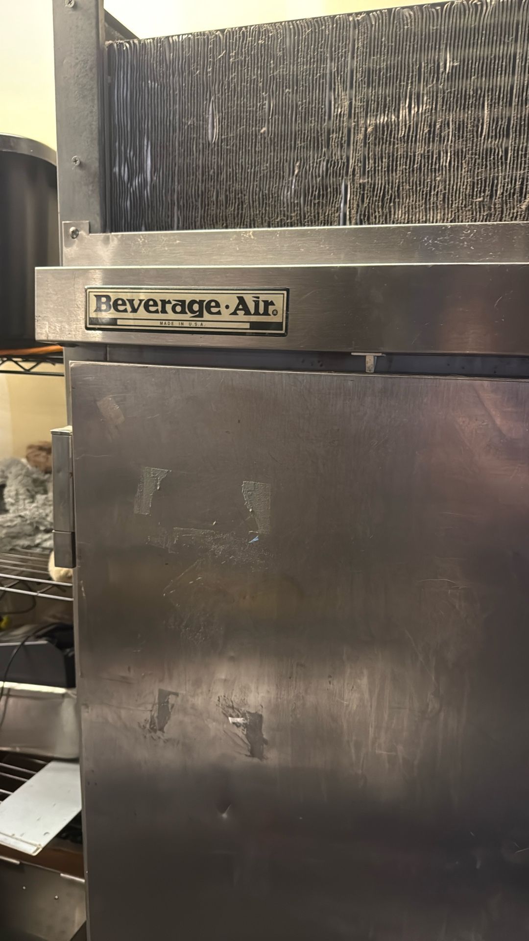 Standing Double Door Fridge