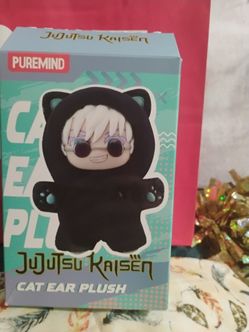 Jujutsu Kaisen Cat Ear Plush Toji trading
