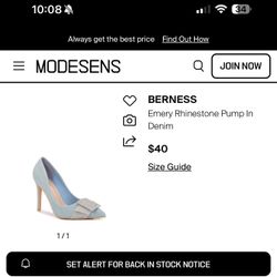 Barness Emery rhinestone Pumps Heels