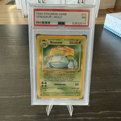 1999 Pokemon Psa 7 Venusaur
