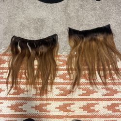 Two Hair Wefts 