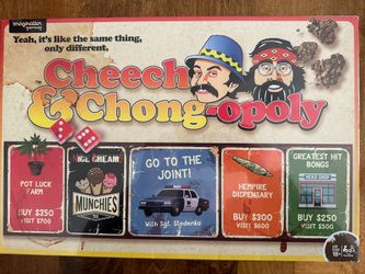 New Cheech And Chong Monopoly 
