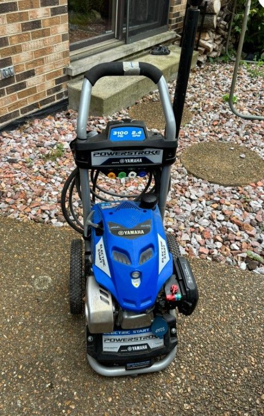 Yamaha Powerstroke 3100 PSI Gas Pressure Washer with CAT TRIPLEX PUMP