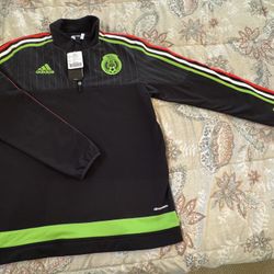 Mexico Fleece Quarter Zip Retro