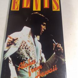 Vintage Aloha From Hawaii Elvis Presley VHS Tape