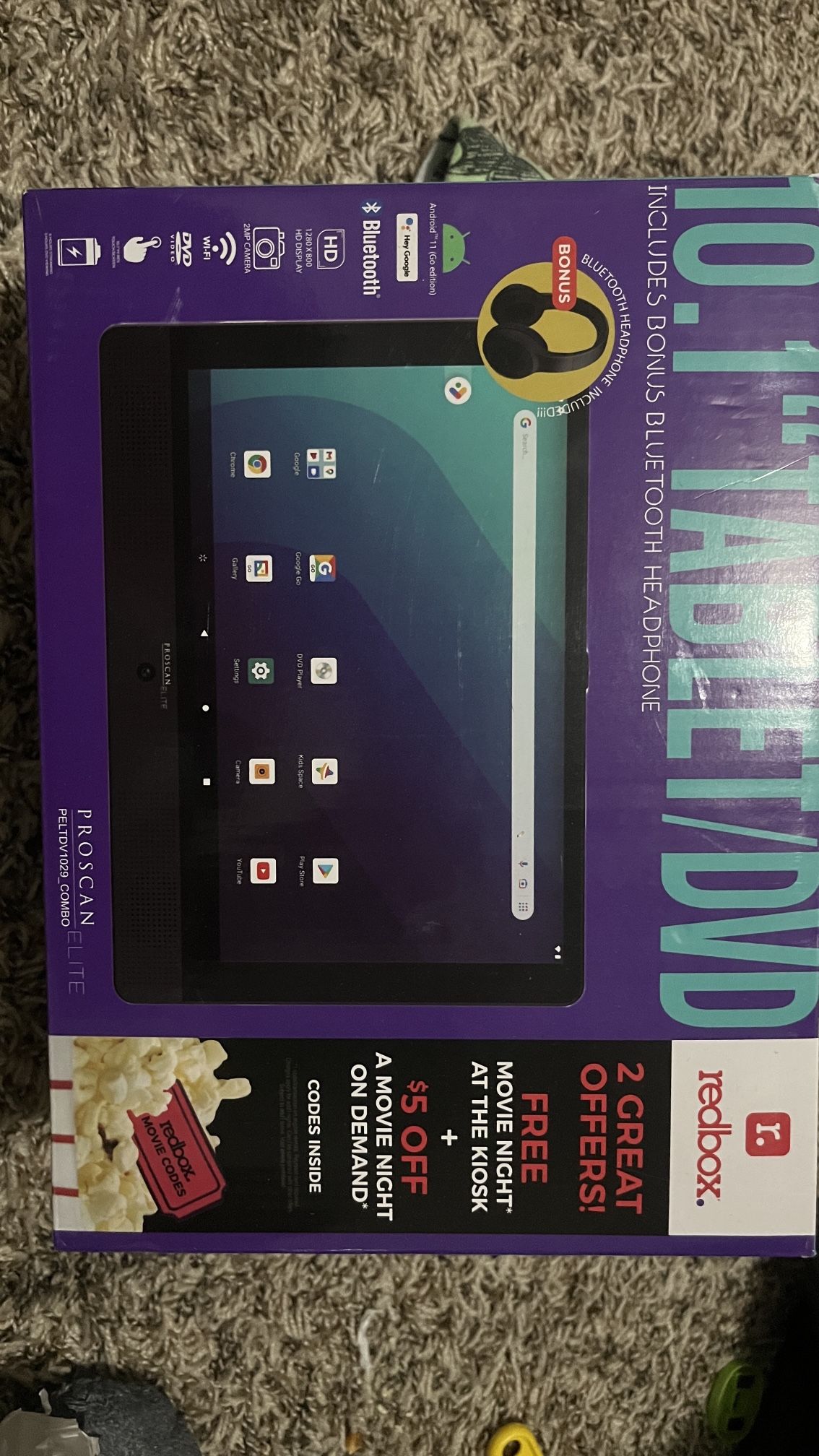 10.1” Tablet / DVD