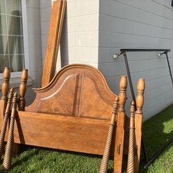 Queen, Bed Frame, And headboard