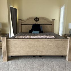 King Size Bedroom Set And Mattress