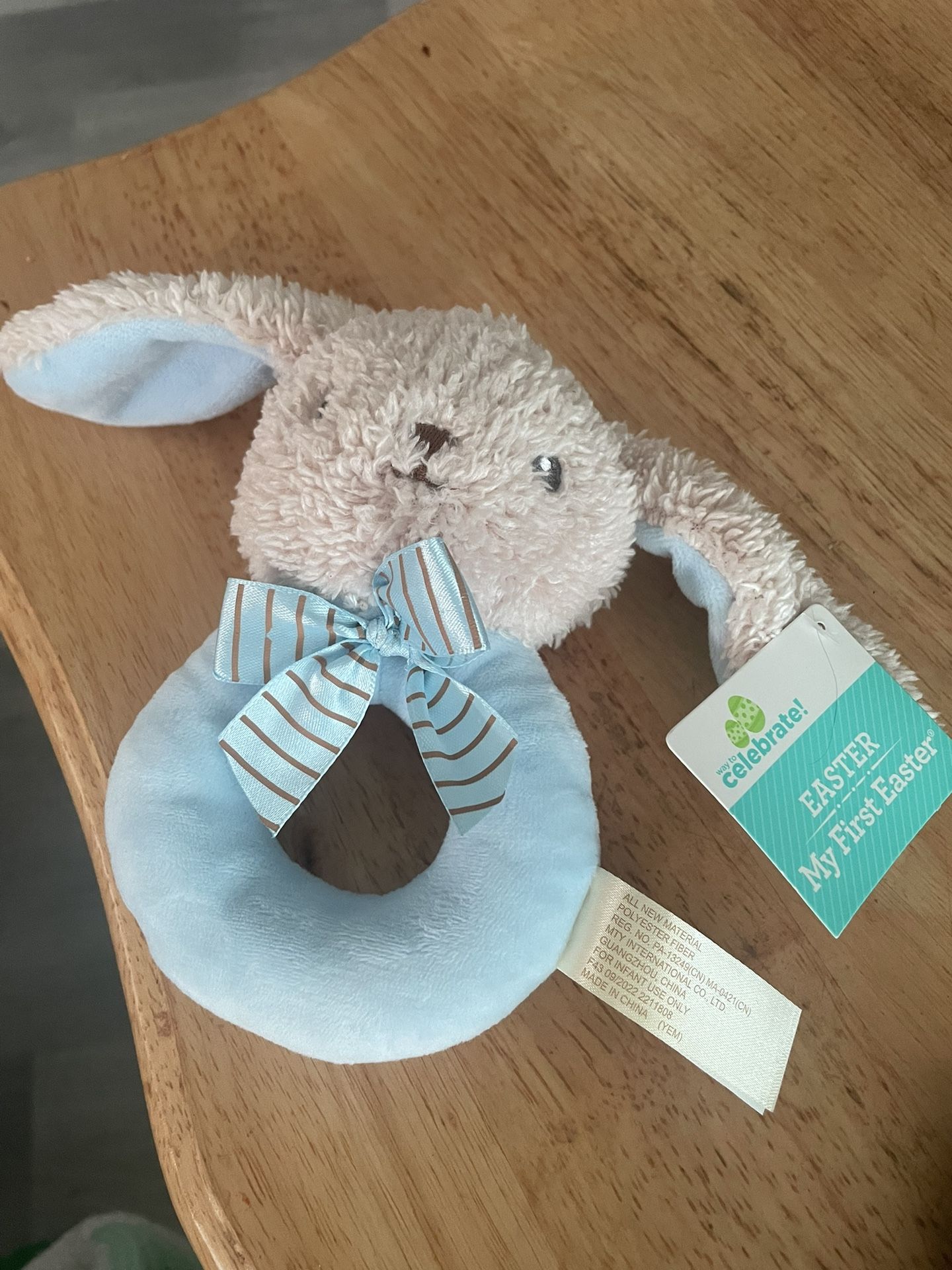 my first Easter rattle brand new with tags