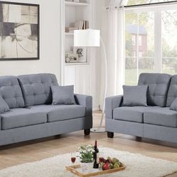 2pc Sofa Set 