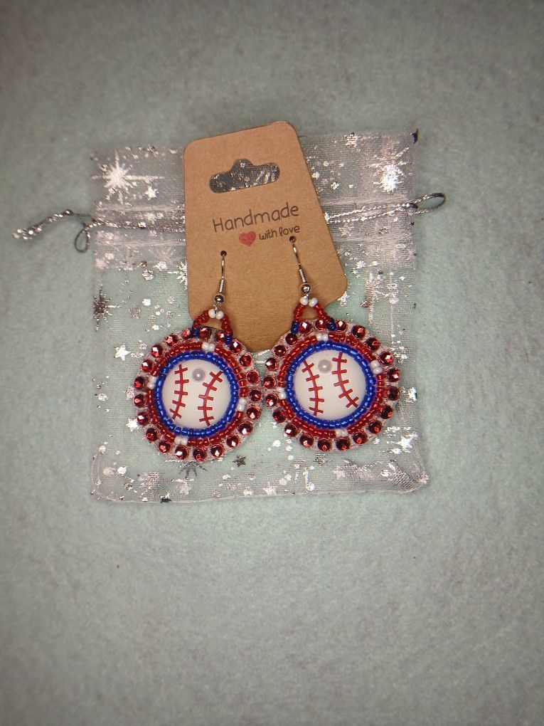 Handmade Beaded Earrings