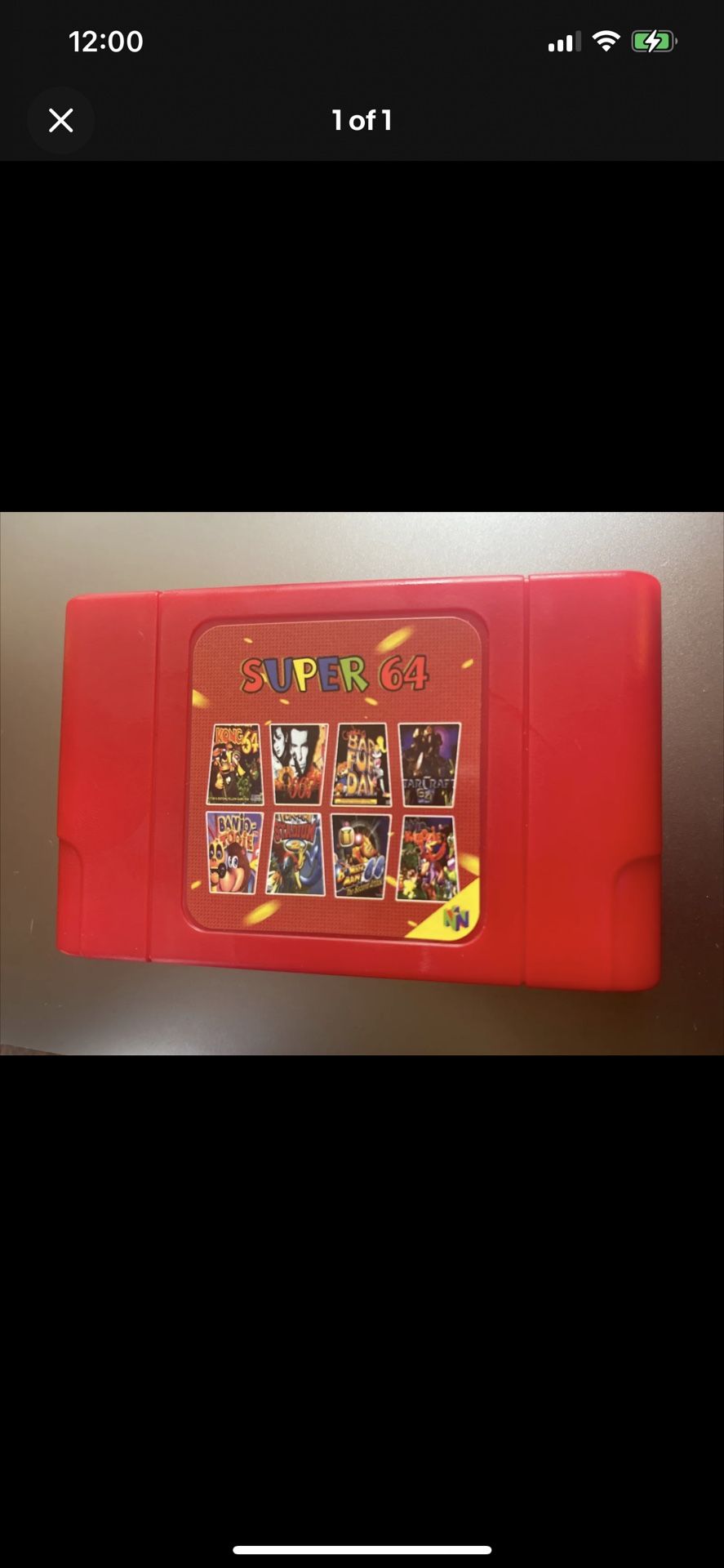 N64 Nintendo 64 340 In 1 Cartridge