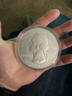 5oz  US Quarter Dollar war Of The Pacific