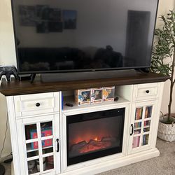 Fireplace TV Stand