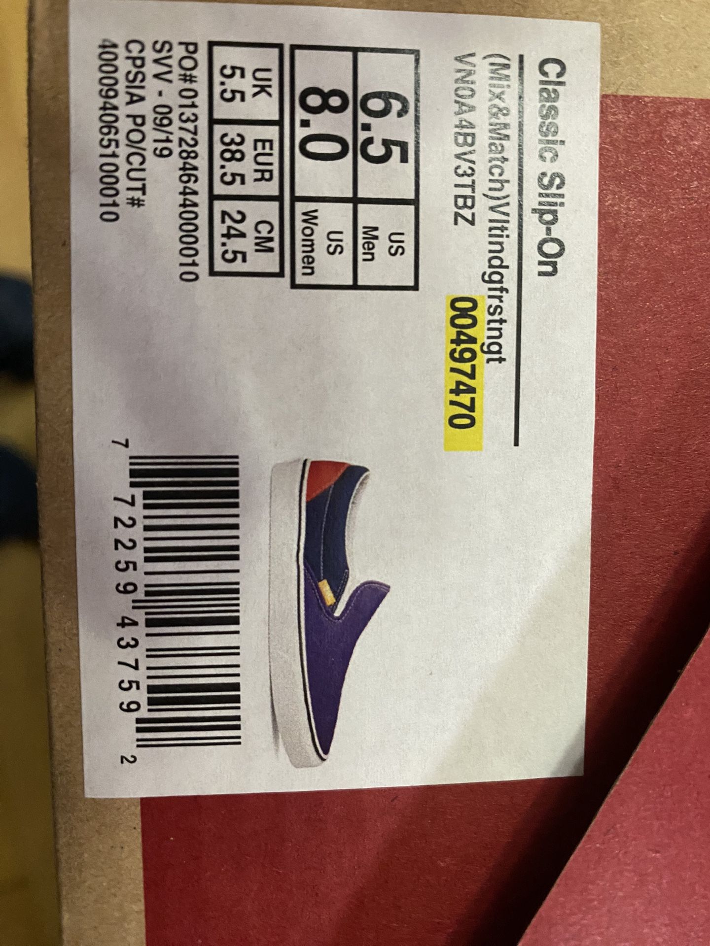 Vans Classic Slips on